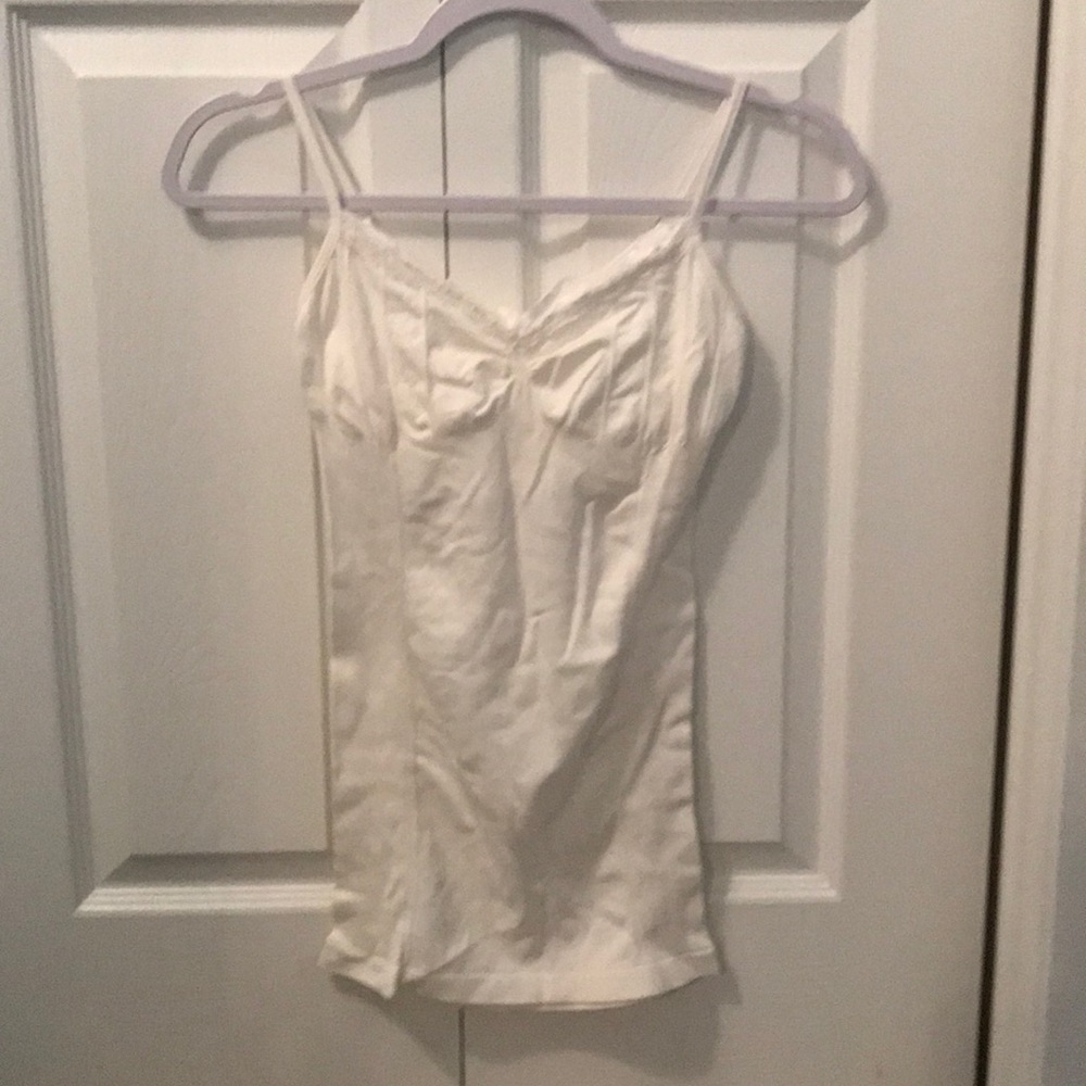 White tank top